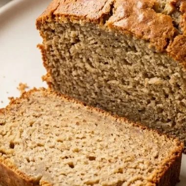 Sour Cream Banana Bread finished recipe