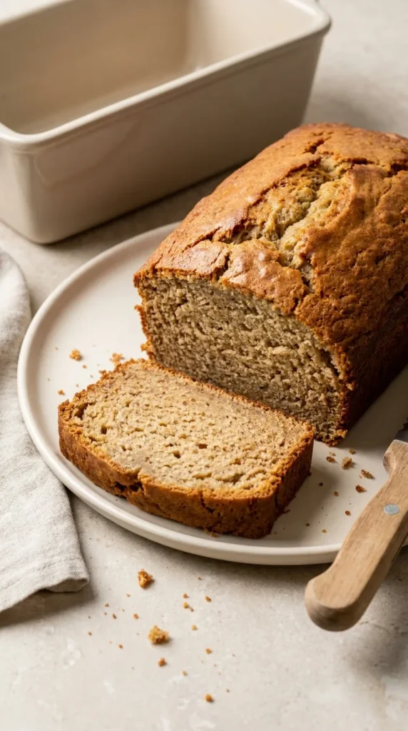 Sour Cream Banana Bread full finished recipe