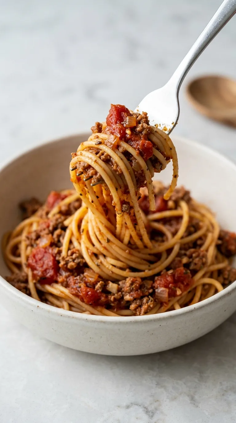 Spaghetti Sauce final dish