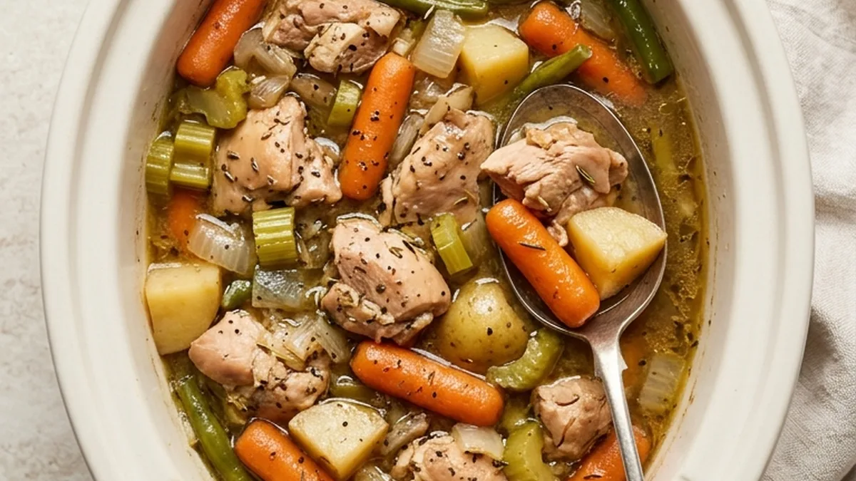 chicken in the crockpot finished recipe