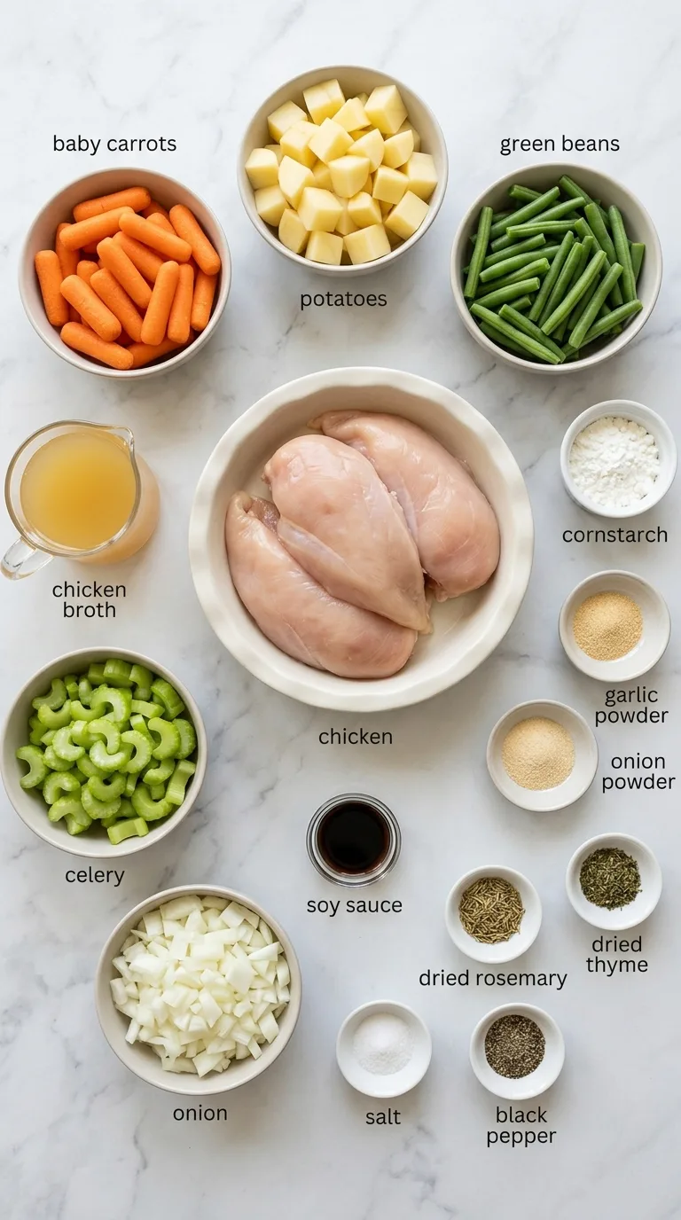 chicken in the crockpot ingredients