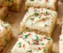 Christmas Sugar Cookie Bars