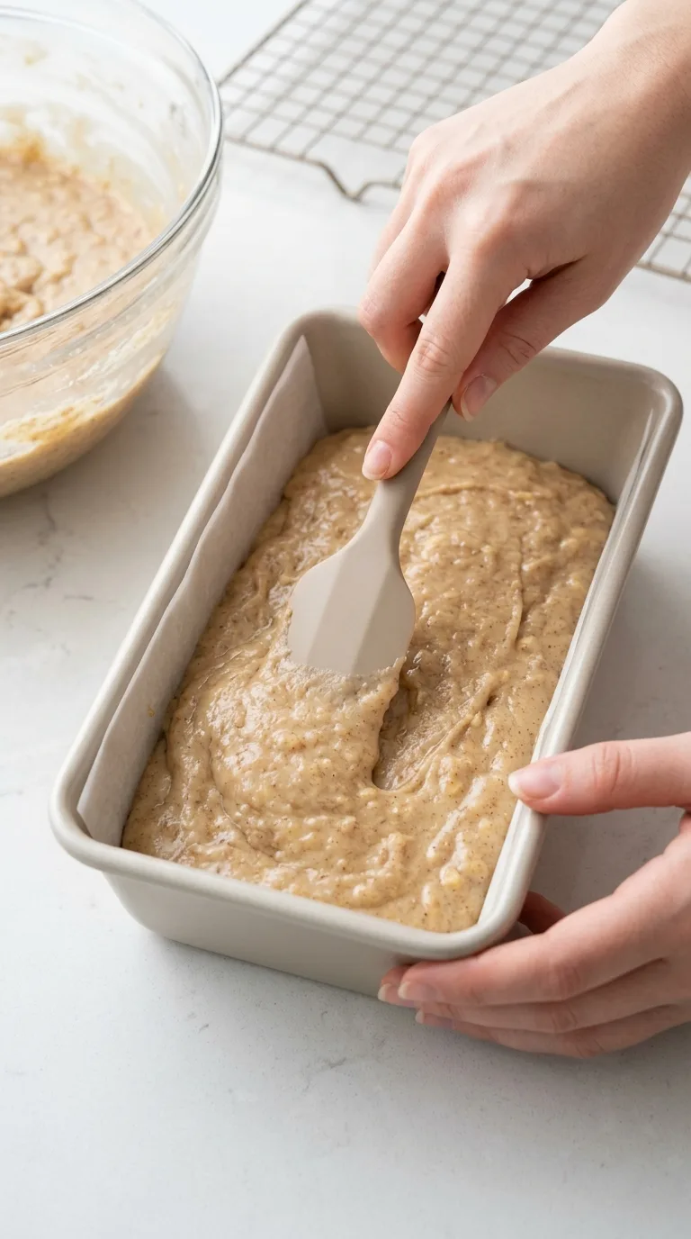 Cinnamon Roll Banana Bread with Cream Cheese Glaze step 10