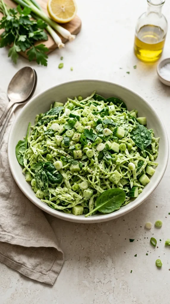 Delicious Green Goddess Salad Recipe full finished recipe
