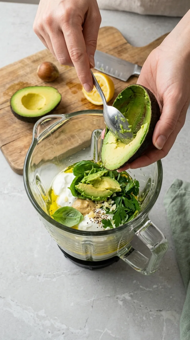 Delicious Green Goddess Salad Recipe step 4