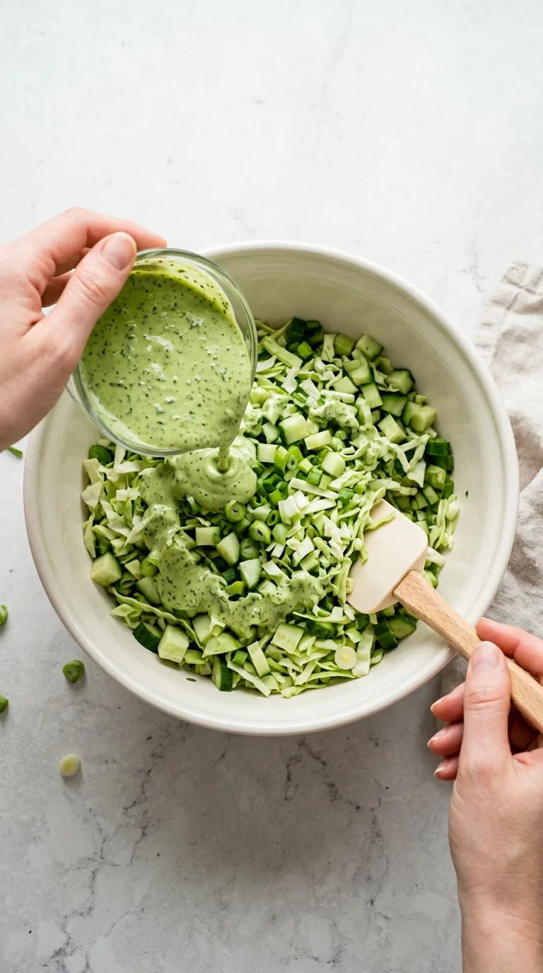 Delicious Green Goddess Salad Recipe step 6