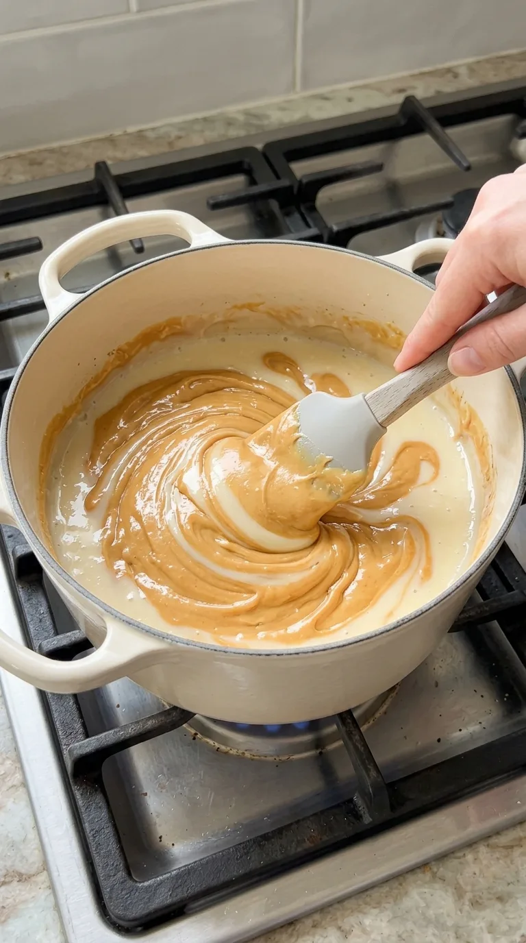 Easy Creamy Peanut Butter Fudge Delight Recipe step 2
