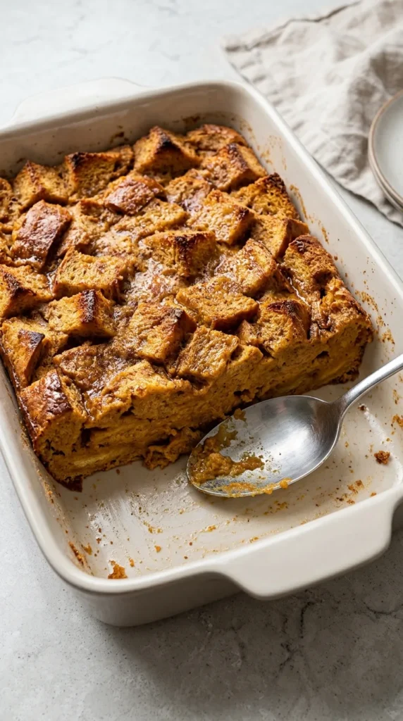 Ever Pumpkin Bread Pudding full finished recipe