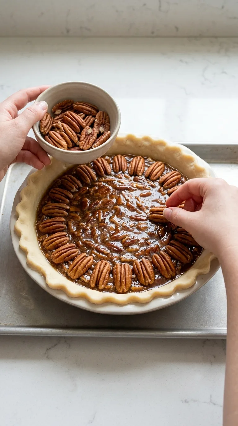 Maple Pecan Pie step 13