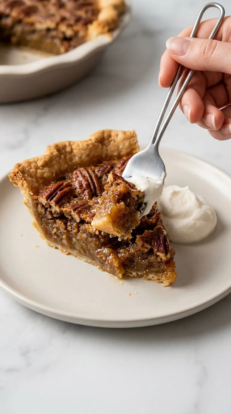 Maple Pecan Pie final dish