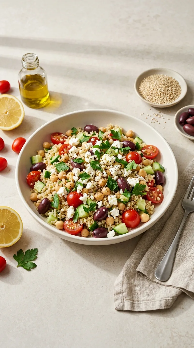 Mediterranean Quinoa Power Bowl featured image