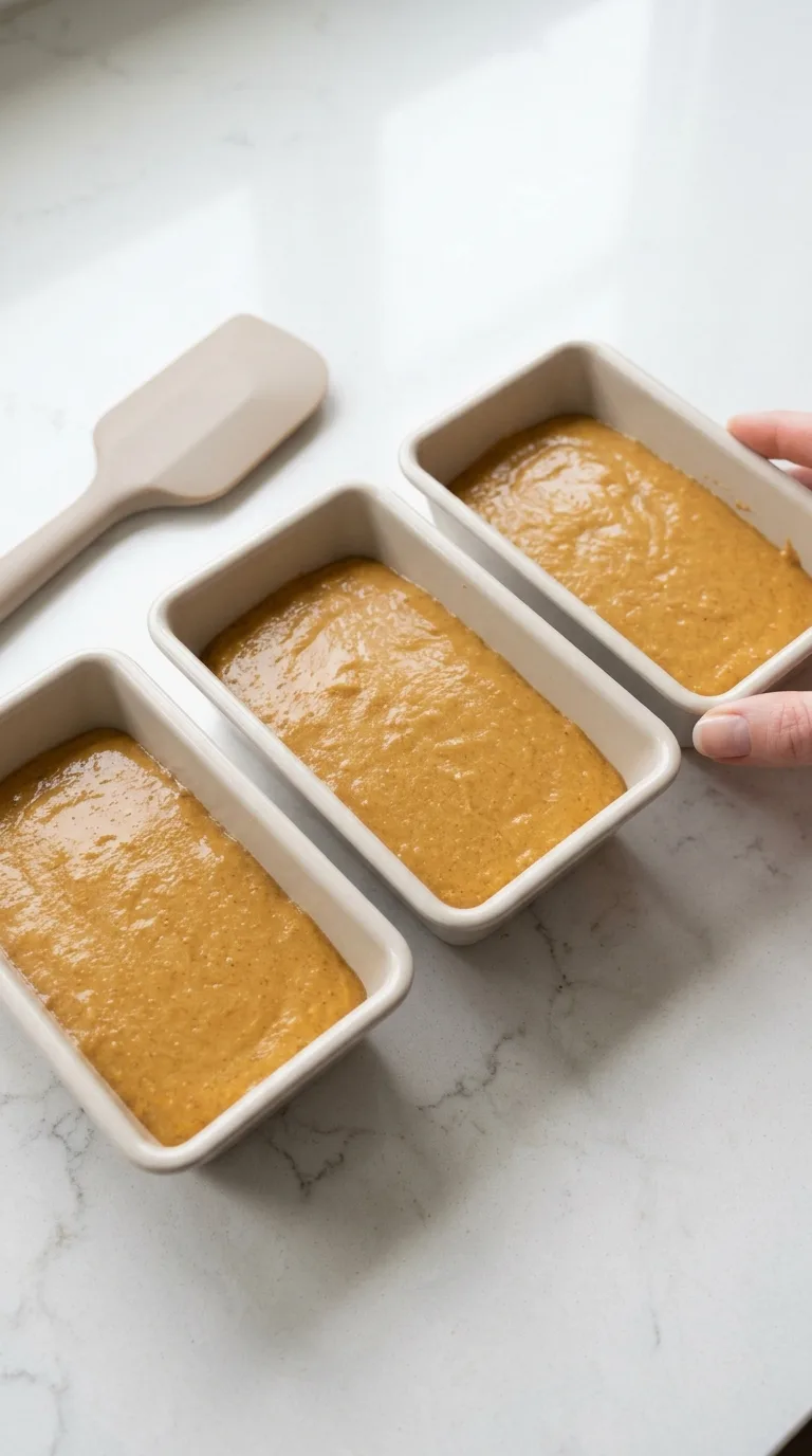 Mini Pumpkin Bread with Cinnamon Swirl step 9