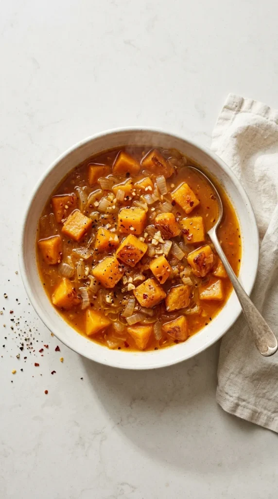Spicy Chili Butternut Stew full finished recipe
