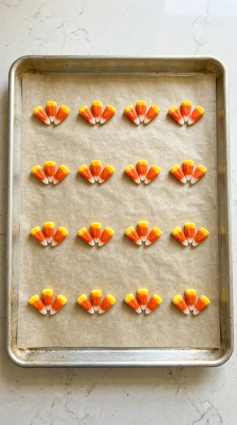 Thanksgiving Turkey Pretzel Rods step 1