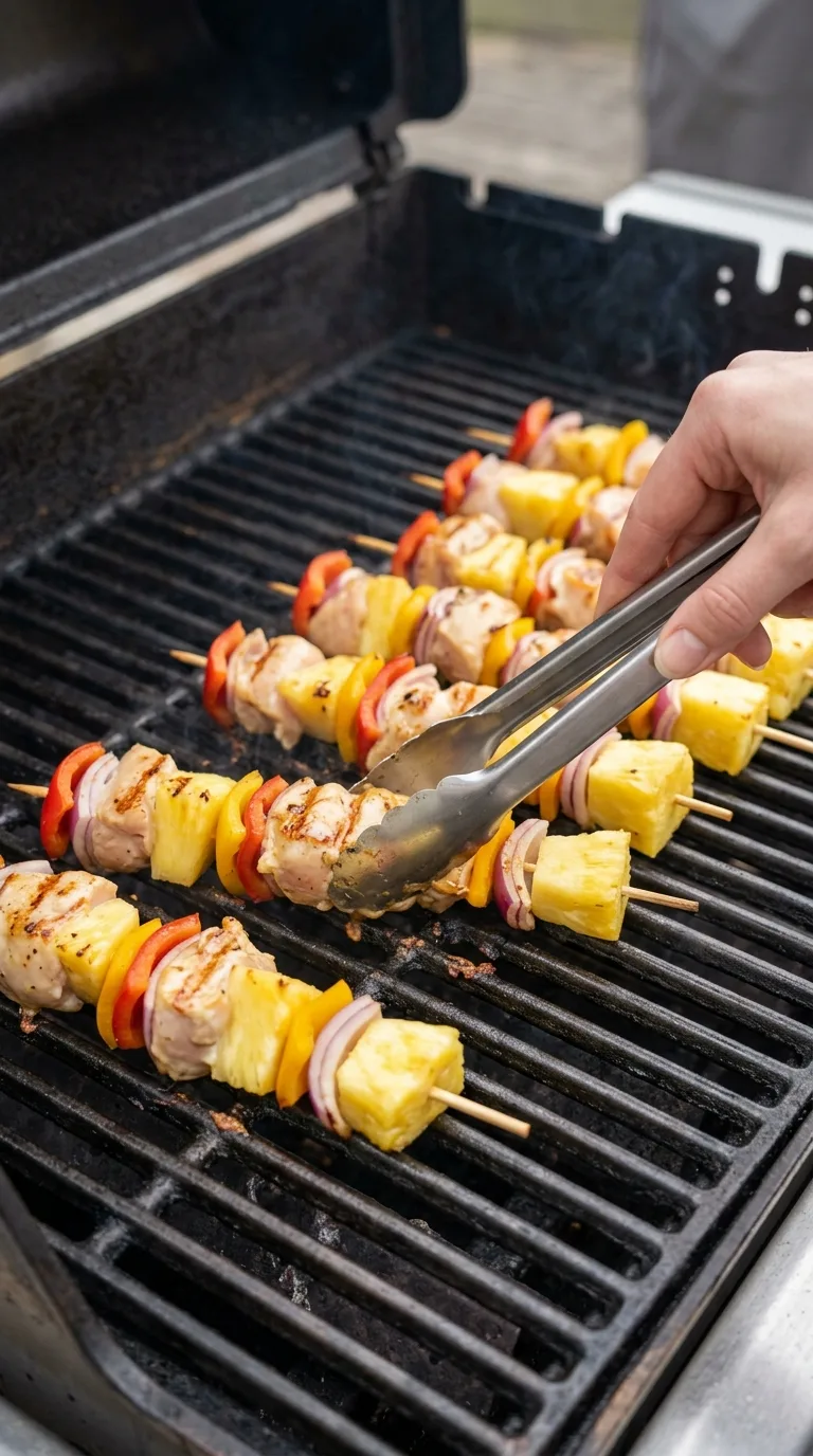 Tropical Hawaiian Chicken Skewers step 12